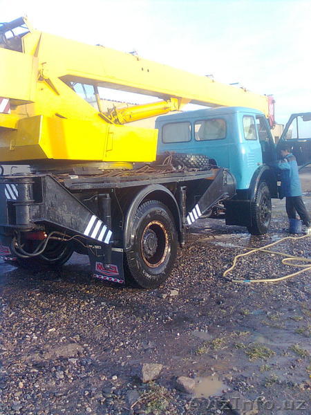автокран 14 тонн на базе маз 500 - Изображение #1, Объявление #40246